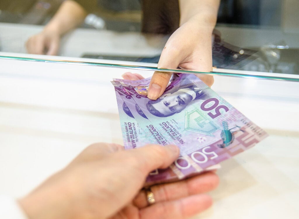 getting cash from a loan