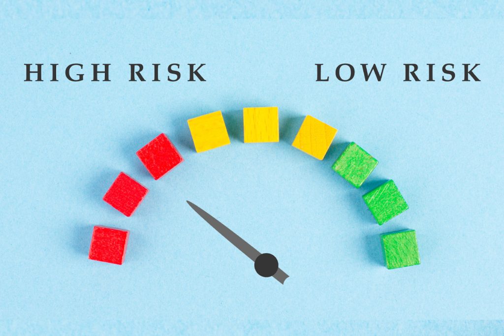 dial with high and low risk